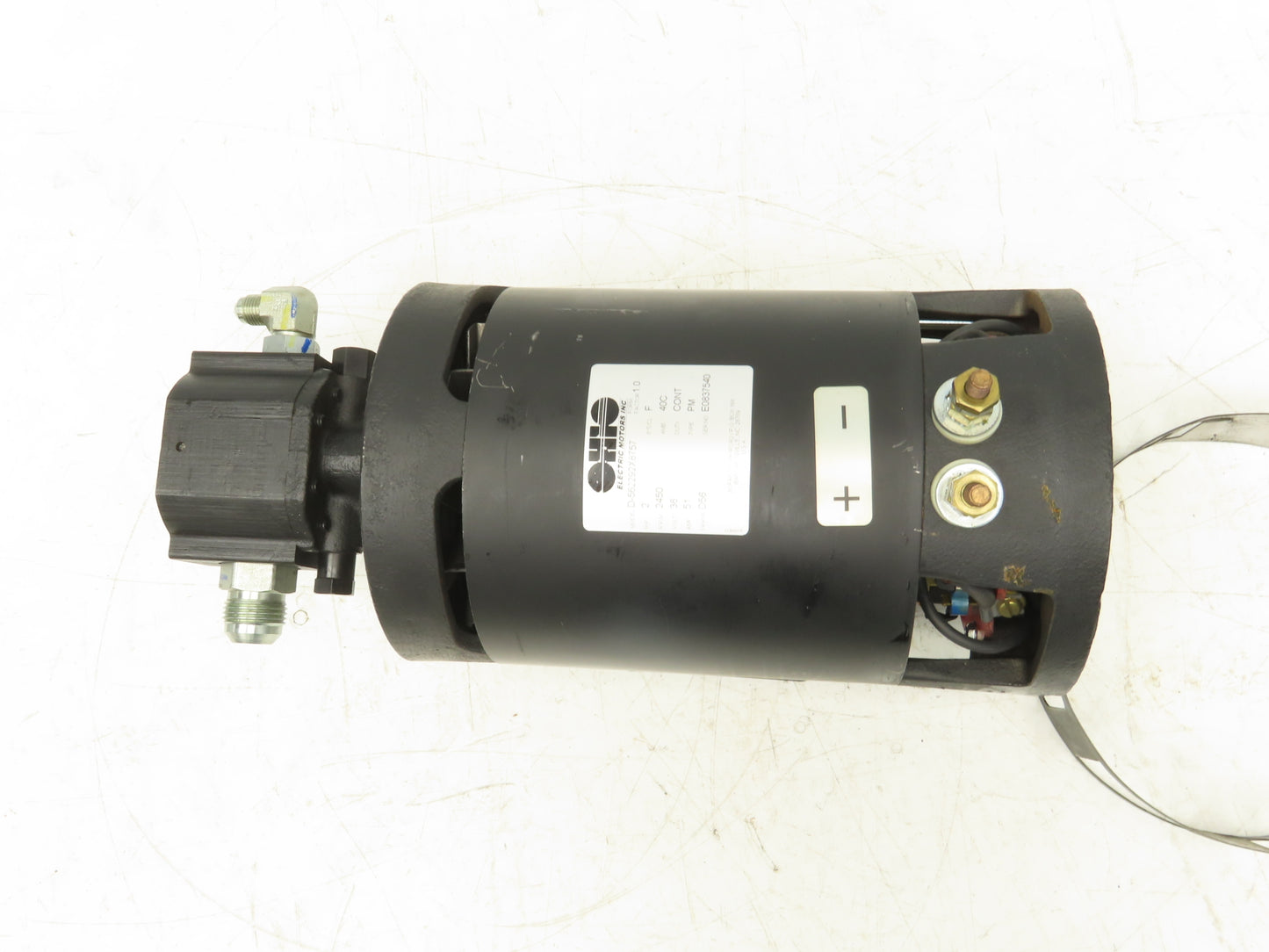 Ohio Electric Motors D-562292X8757 Hydraulic Pump & Motor 36VDC Off PLR-100