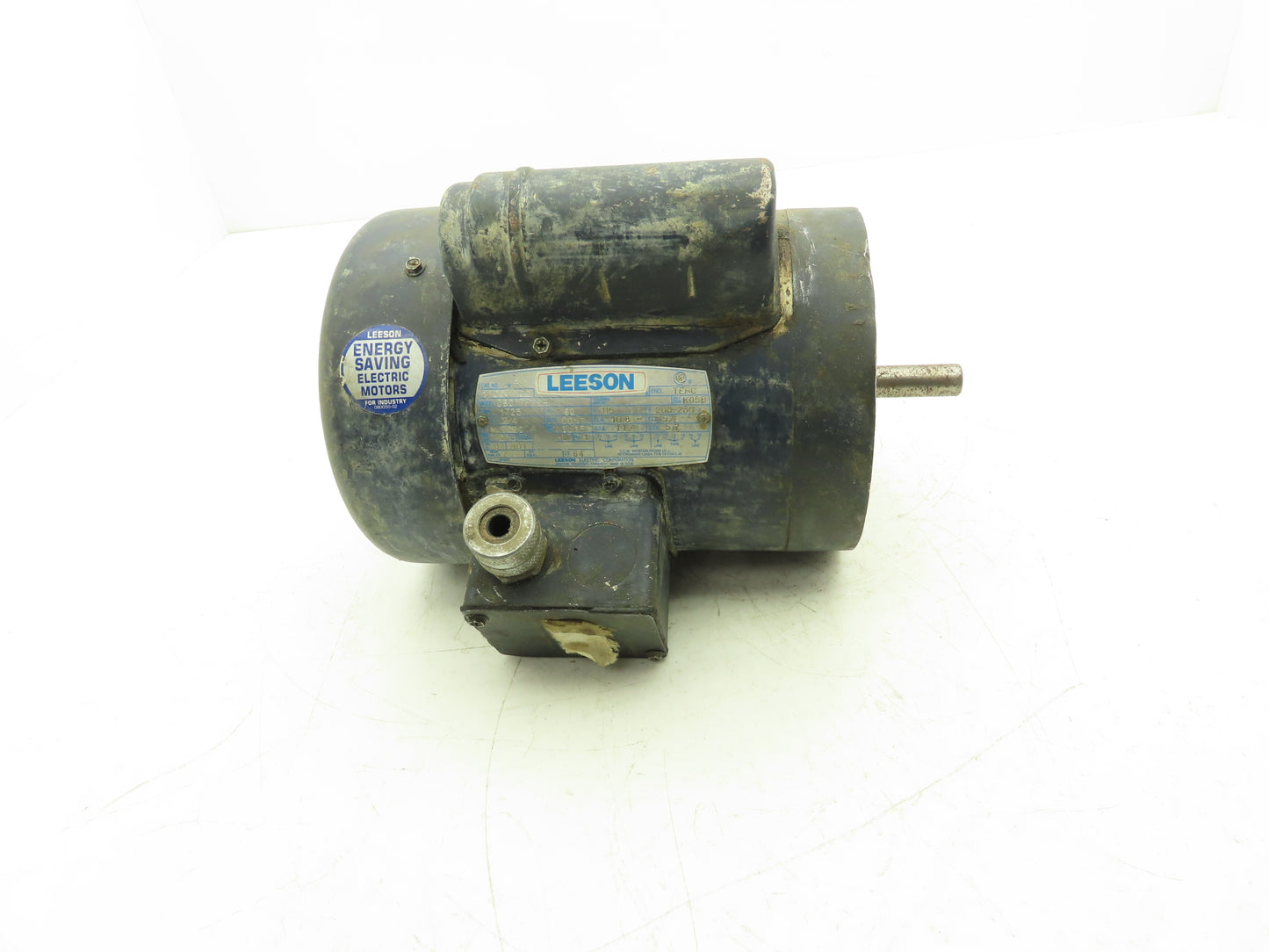 Leeson 110057.00 C6C17FC6H AC Motor 3/4Hp 1725 RPM 115/230V 1PH D56C TEFC