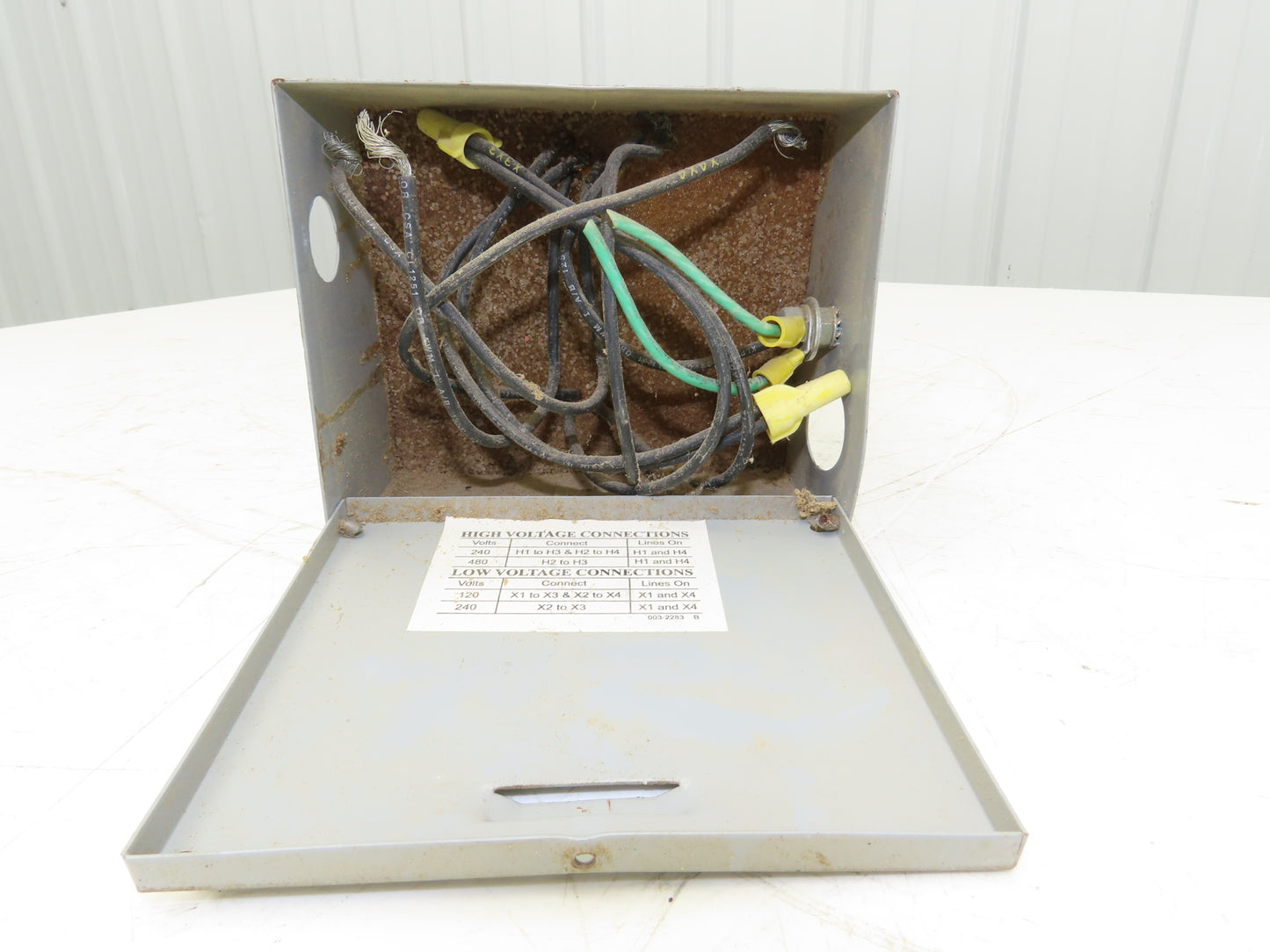 Jefferson 211-0091-055 Powerformer Transformer 1PH 2KVA 240/480HV 120/240LV 3R