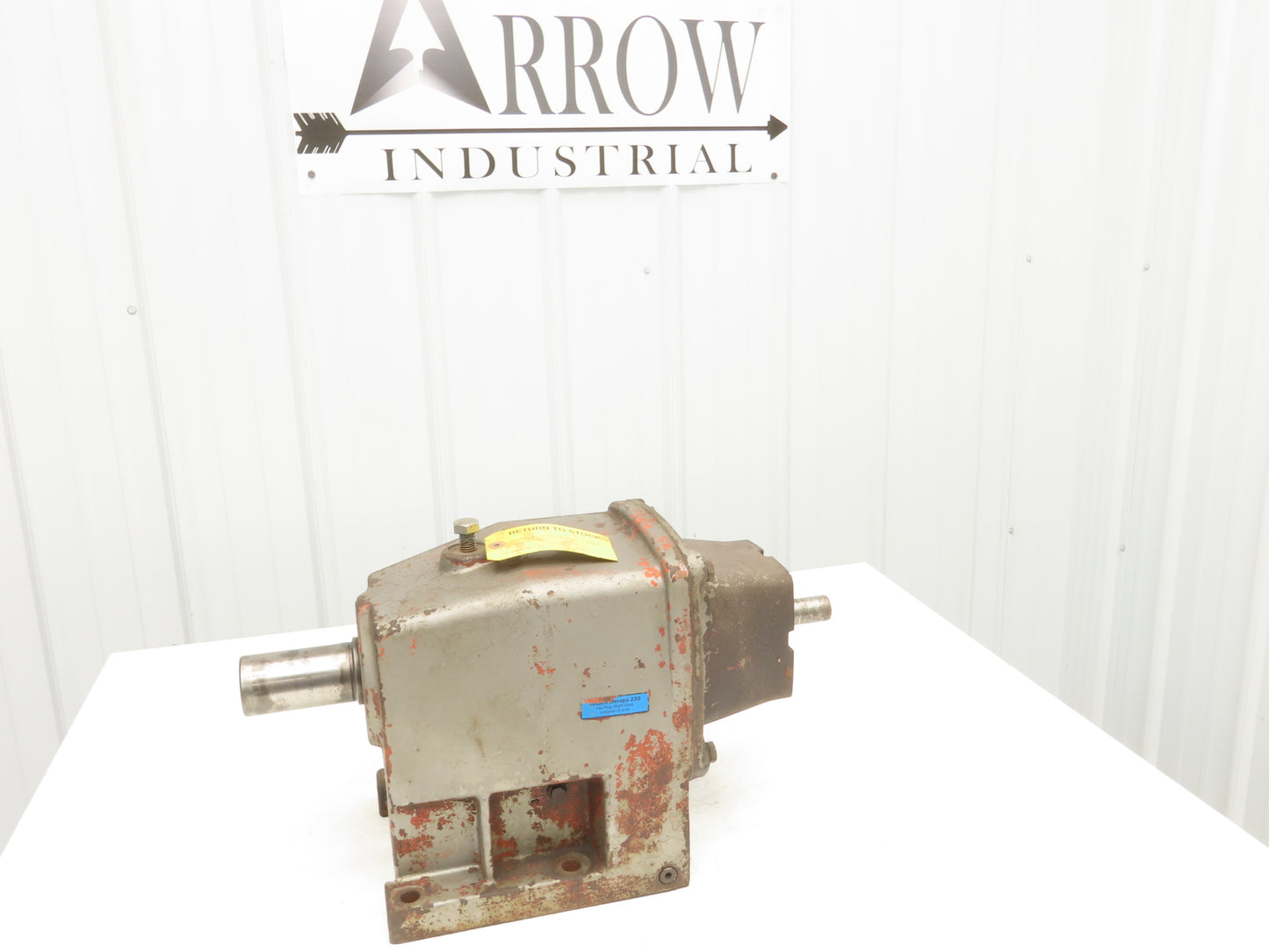 Gearbox Speed Reducer 40:1 Ratio Inline Drive 1.10" Input/2.25" Output