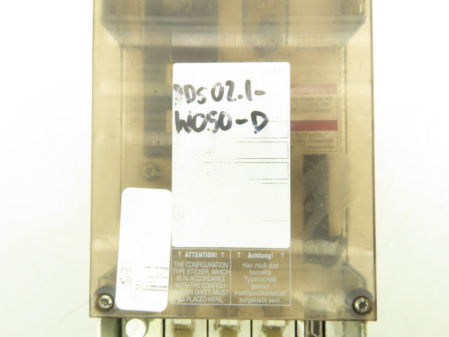 Indramat DDS02.1-W050-D 300VDC Digital AC Servo Controller