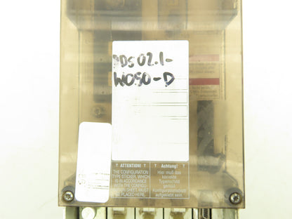 Indramat DDS02.1-W050-D 300VDC Digital AC Servo Controller