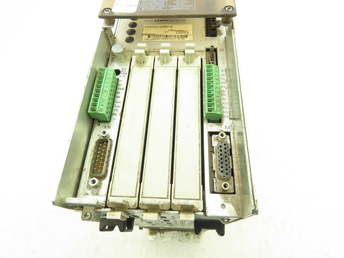 Indramat DDS02.1-W050-D 300VDC Digital AC Servo Controller