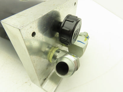 Rico 33101101 Hydraulic Tank Assembly 2.5 Liter Off Rico PLR-100 Platform Truck