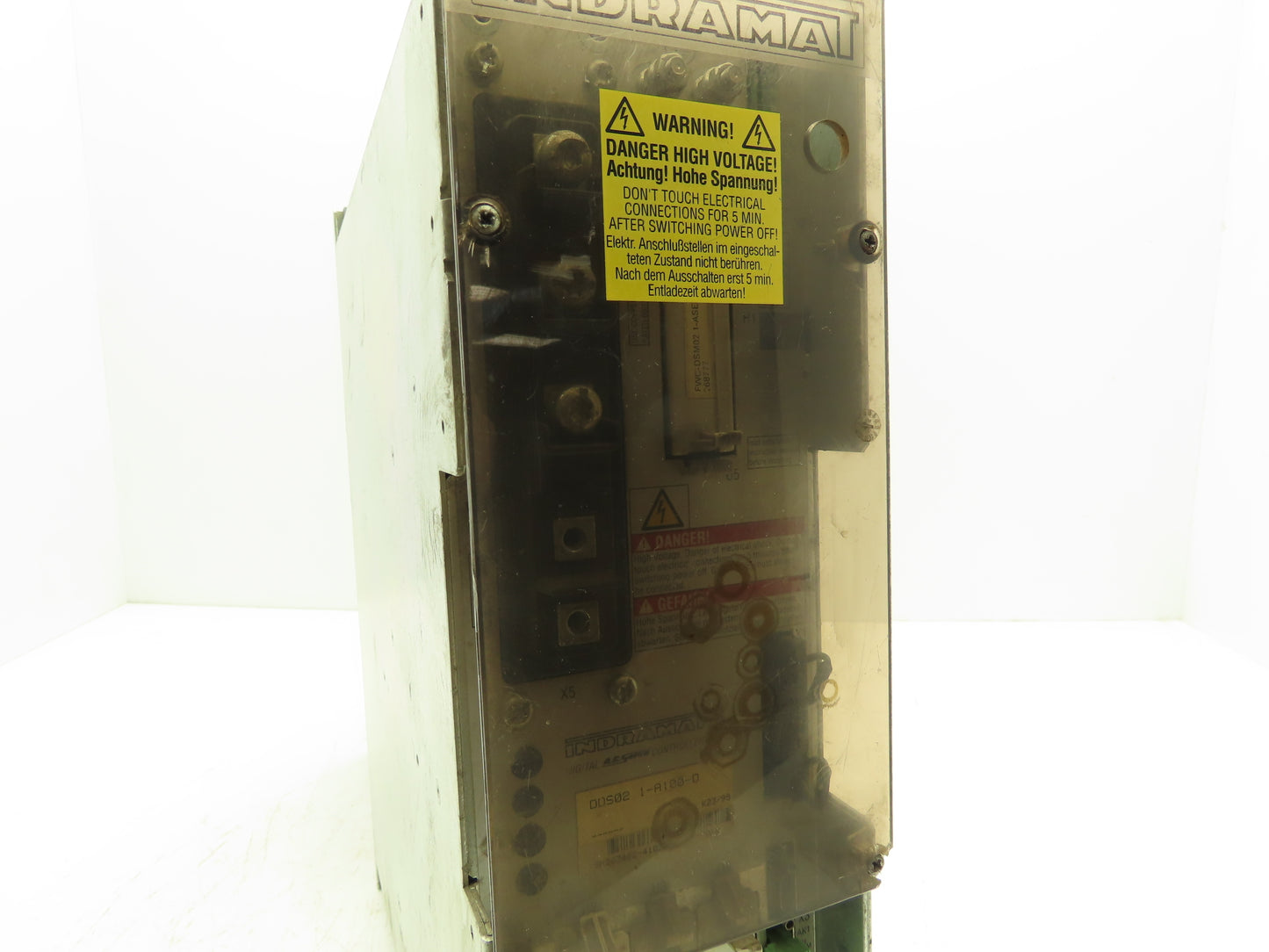 Indramat DDS02.1-A100-D 300VDC Digital AC Servo Controller