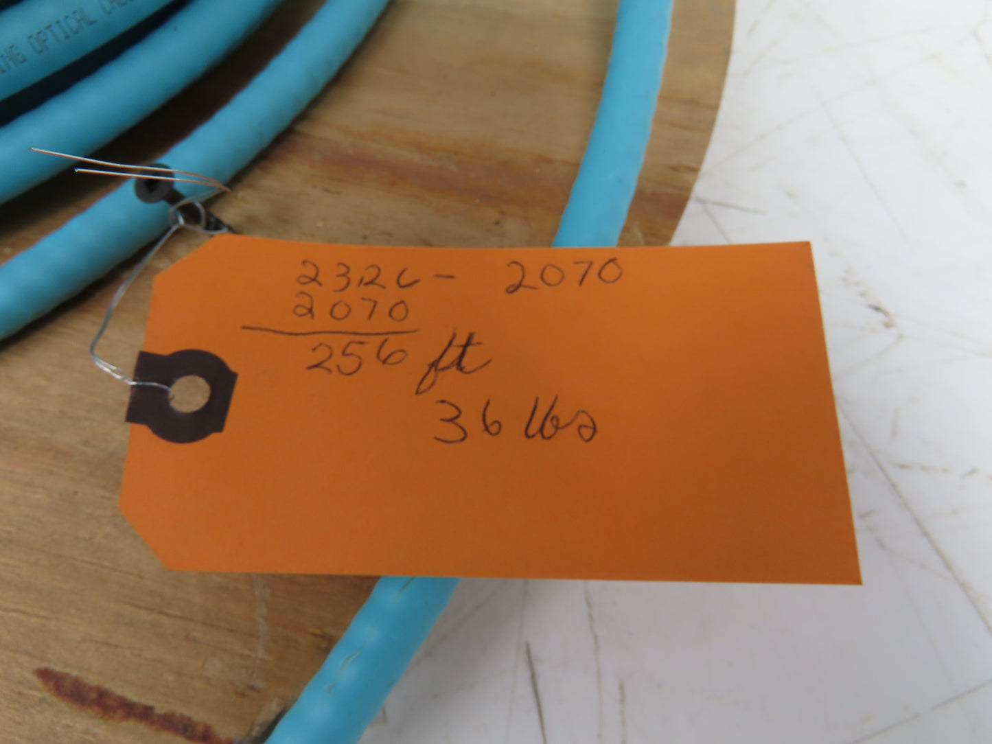 Corning 6-Fiber Optic MIC Tight-Buffered Interlocking Armored Plenum Cable 256'