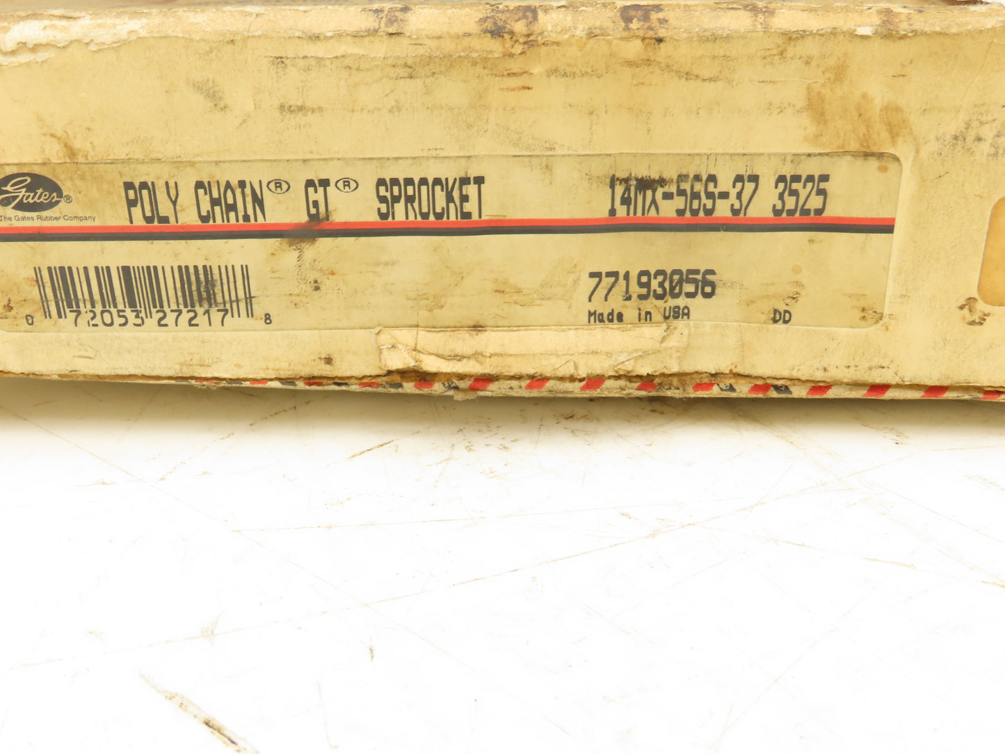 Gates 14MX-56S-37 3525 Polychain Sprocket .5512" Pitch x 1.4567 Belt Width 56-T