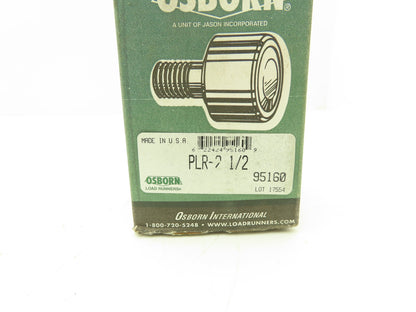 Osborn PLR-2 1/2 Flat Cam Follower Load Runner 2.5" Roller Dia x 1.6875" Width