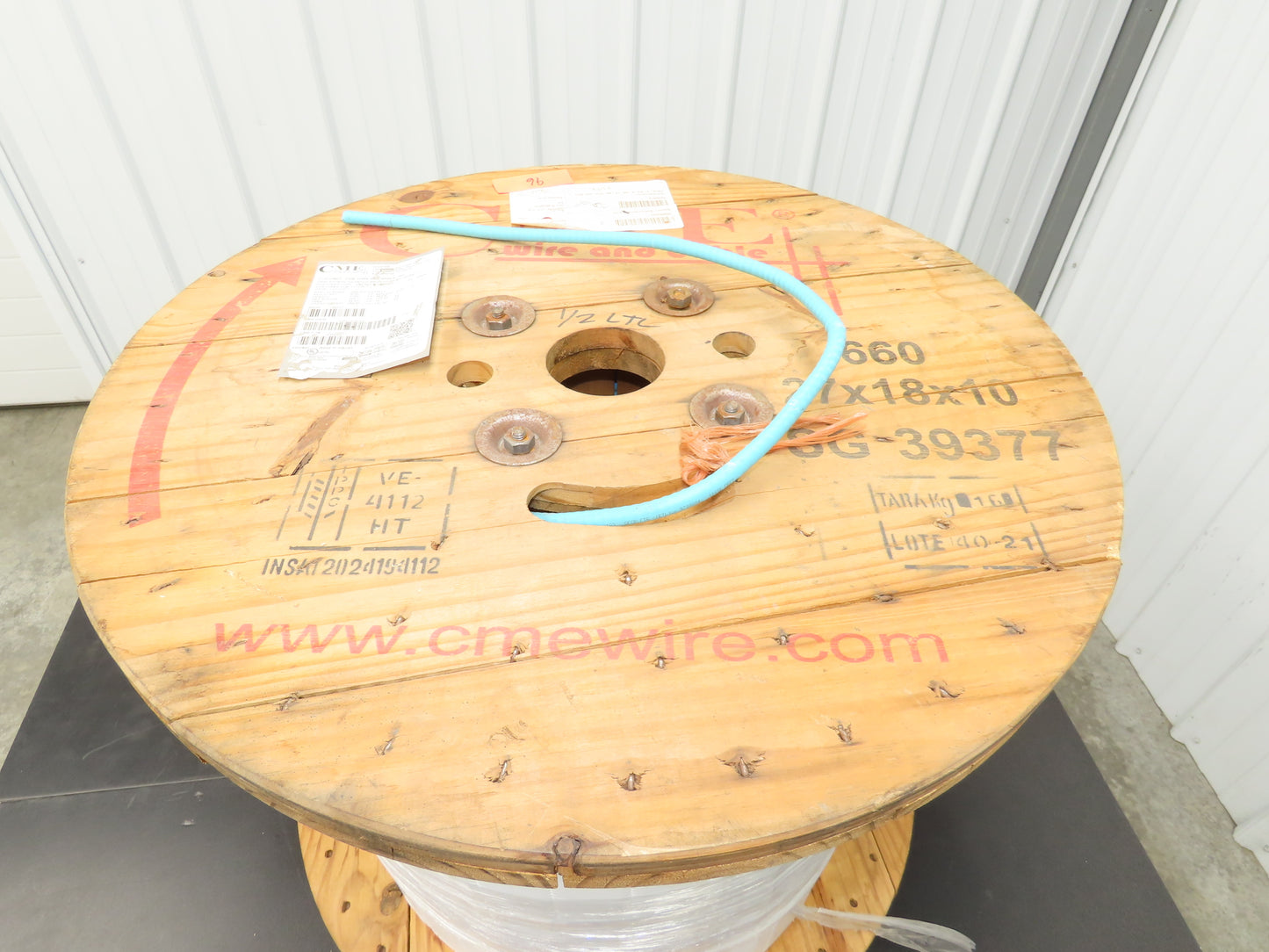 Corning 6-Fiber Optic MIC Tight-Buffered Interlocking Armored Plenum Cable 1720'