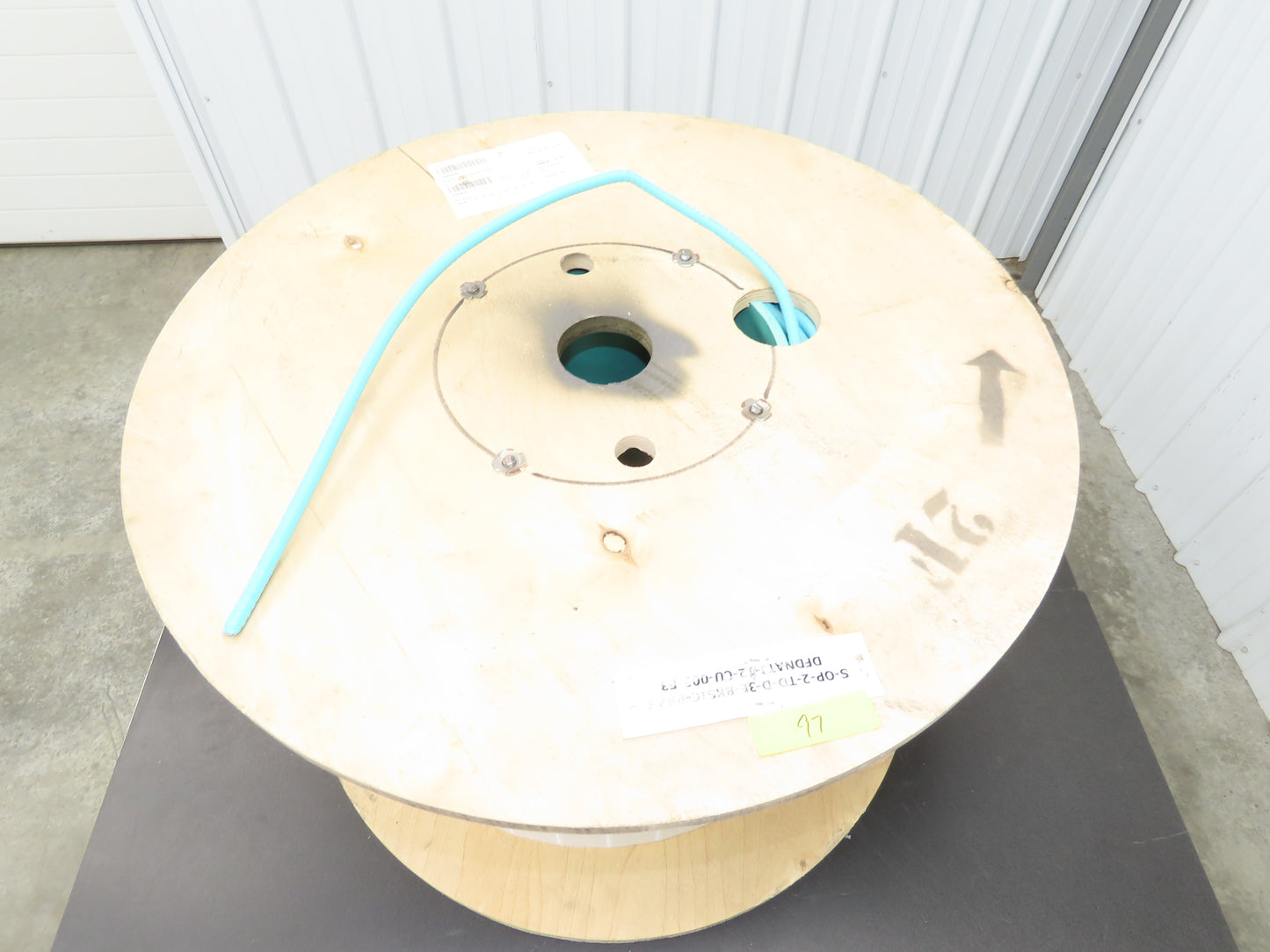 Corning 6-Fiber Optic MIC Tight-Buffered Interlocking Armored Plenum Cable 1545'