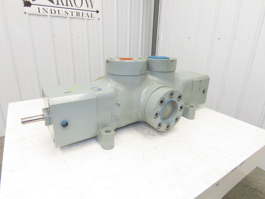 Oilgear VJPFX-3125-35 Hydraulic Spool Valve 4-Port 1" Shaft Drive
