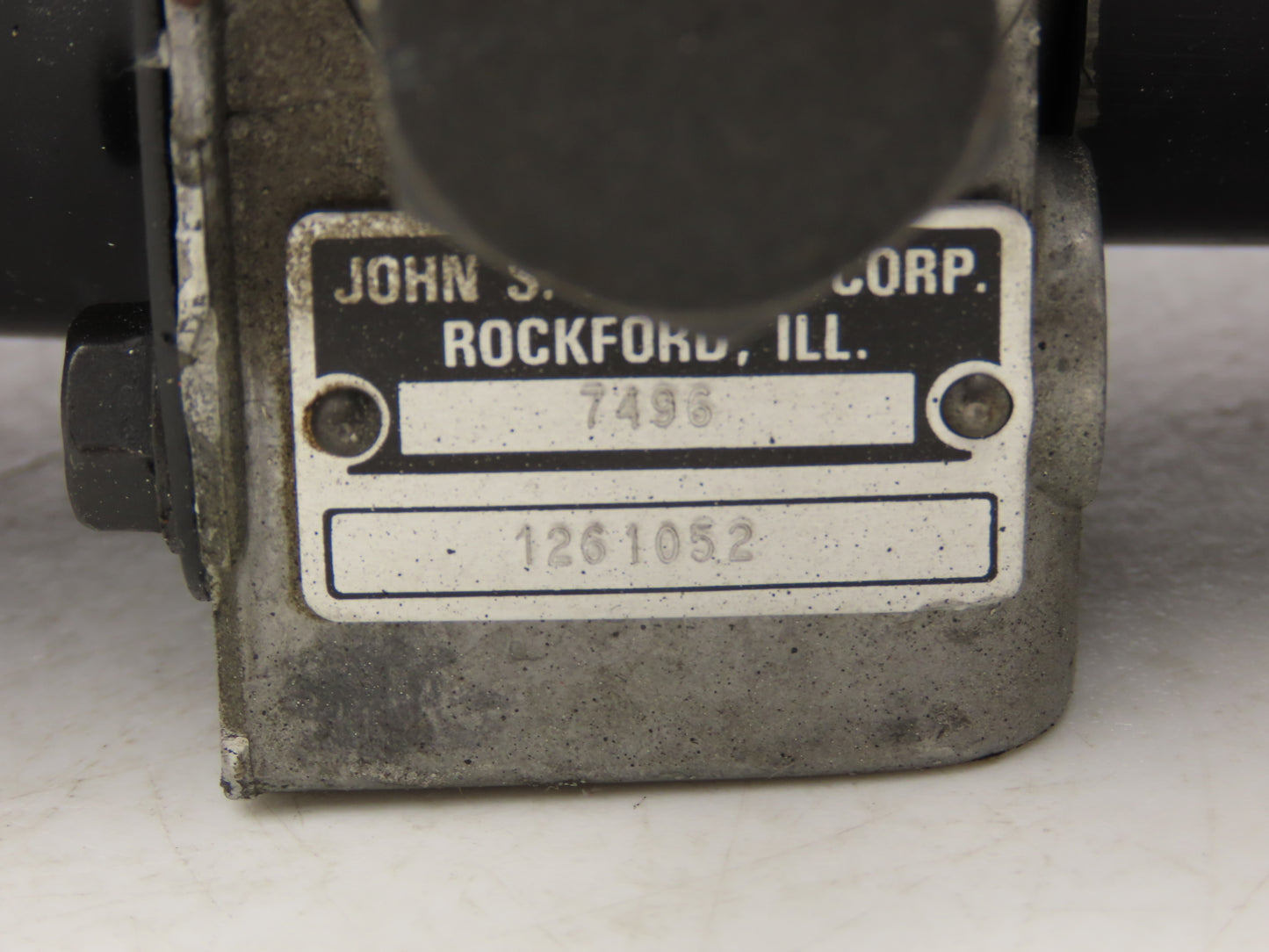John S Barnes 220 0871 Hydraulic Pump Motor 24VDC Off Rico PWH-90