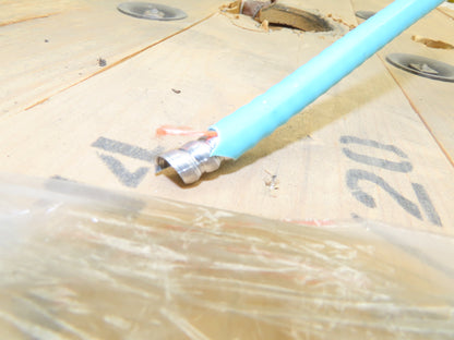 Corning 6-Fiber Optic MIC Tight-Buffered Interlocking Armored Plenum Cable 2120'