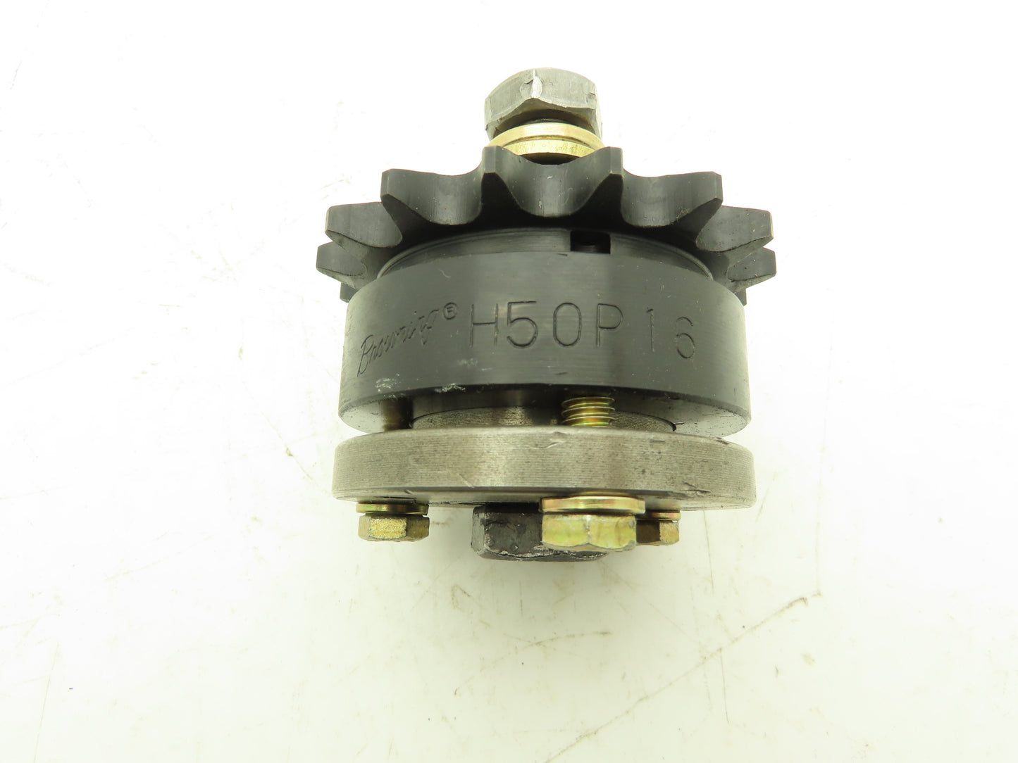 Browning H50P 16 Roller Chain Idler Sprocket #50-16 Tooth W Bearings 5/8" Bore