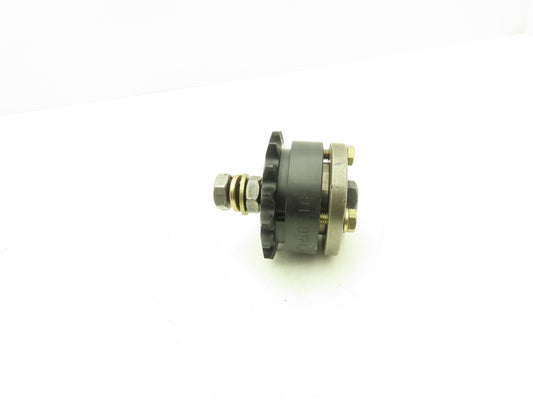 Browning H50P 16 Roller Chain Idler Sprocket #50-16 Tooth W Bearings 5/8" Bore