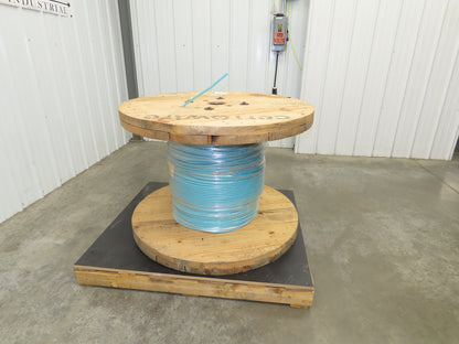 Corning 6-Fiber Optic MIC Tight-Buffered Interlocking Armored Plenum Cable 2140'