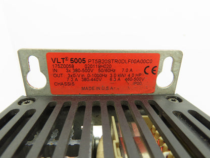 Danfoss VLT 5005 Variable Speed AC Drive 4Hp 380-440v 460-500V 3PH 0-1000Hz