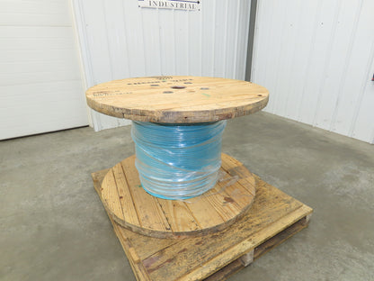 Corning 6-Fiber Optic MIC Tight-Buffered Interlocking Armored Plenum Cable 2170'