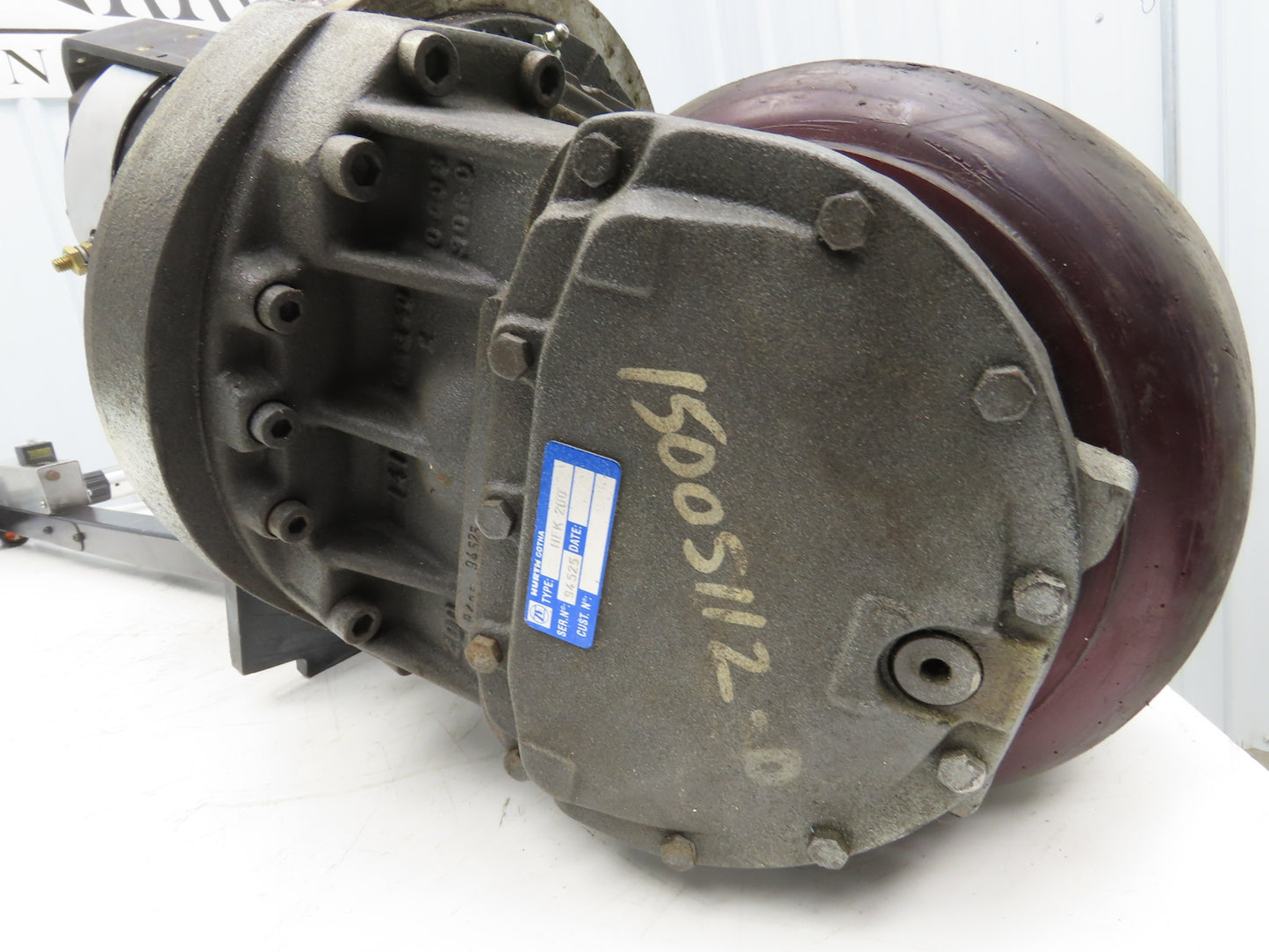 Rico HFK 200 Tiller Drive Axel Steering Hub Off Rico Walkie PWH-90 Lift Truck