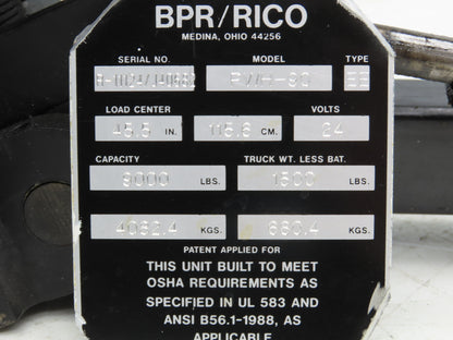 Rico HFK 200 Tiller Drive Axel Steering Hub Off Rico Walkie PWH-90 Lift Truck