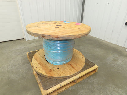 Corning 6-Fiber Optic MIC Tight-Buffered Interlocking Armored Plenum Cable 1900'