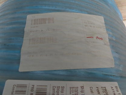 Corning 6-Fiber Optic MIC Tight-Buffered Interlocking Armored Plenum Cable 1900'