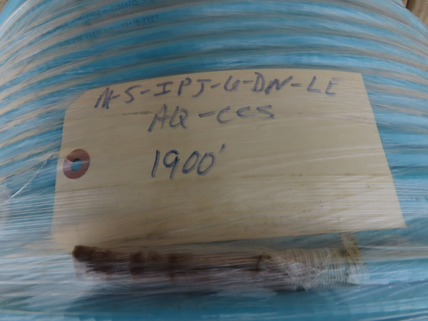 Corning 6-Fiber Optic MIC Tight-Buffered Interlocking Armored Plenum Cable 1900'