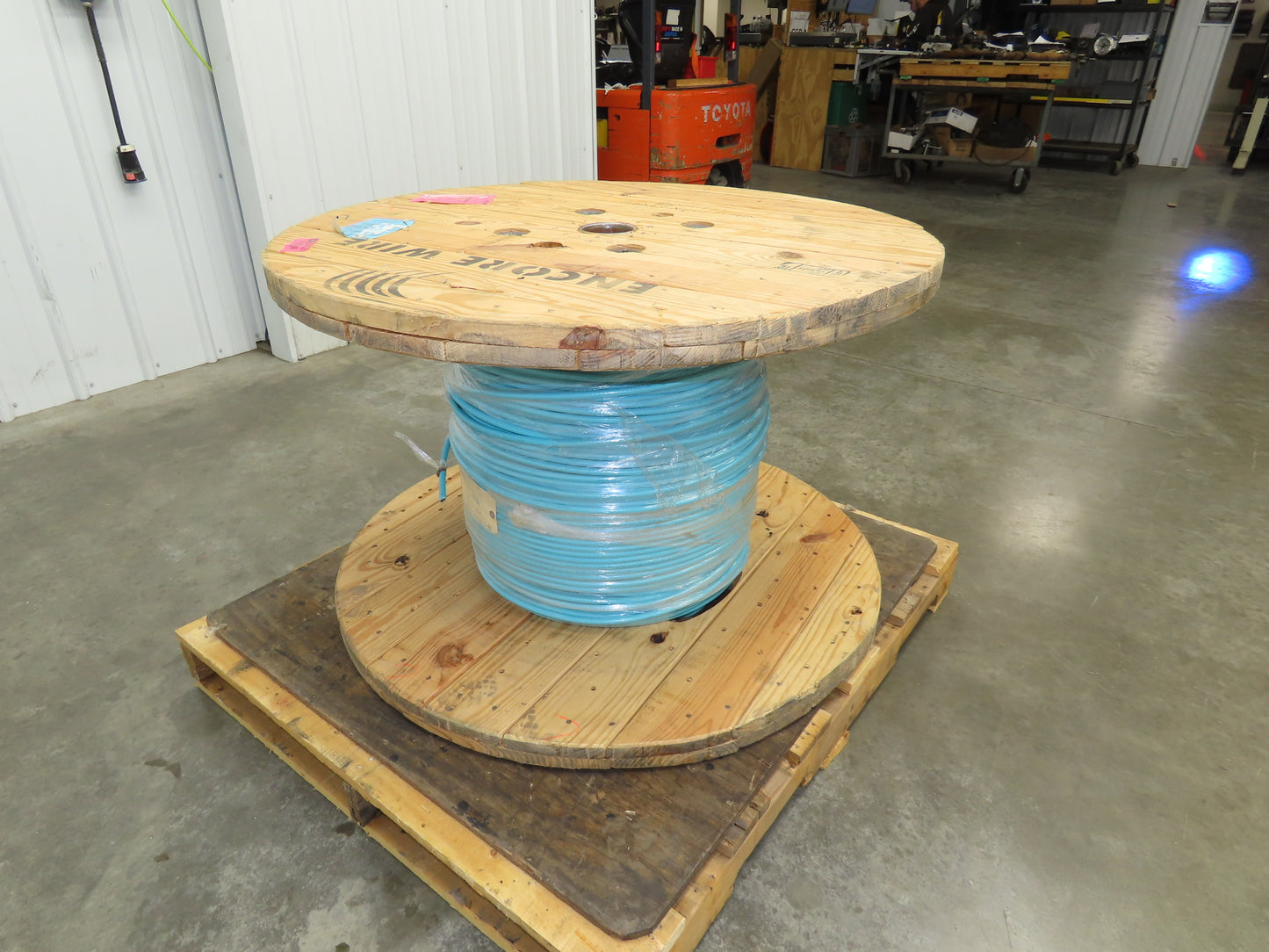 Corning 6-Fiber Optic MIC Tight-Buffered Interlocking Armored Plenum Cable 1900'