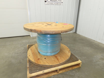 Corning 6-Fiber Optic MIC Tight-Buffered Interlocking Armored Plenum Cable 1900'