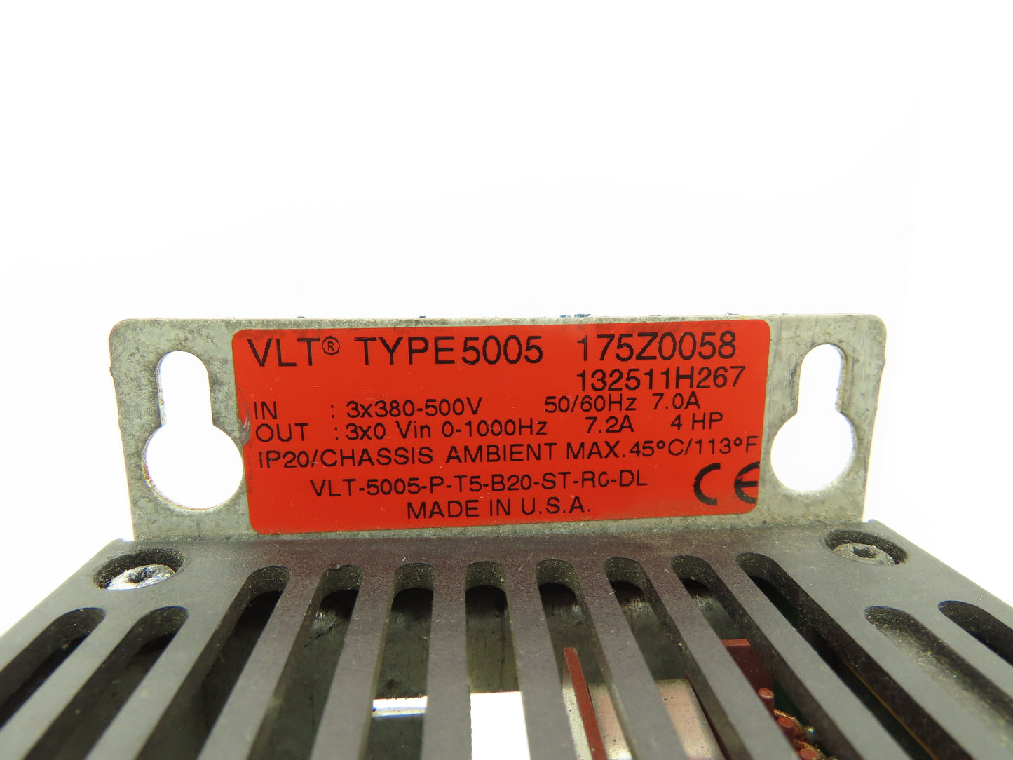 Danfoss VLT 5005 Variable Speed AC Drive 4Hp 380-440v 460-500V 3PH 0-1000Hz