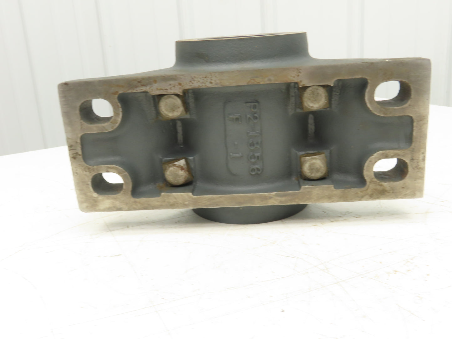 Link Belt 21355 BABB Unit 3-7/16" Babbitted Plain Sleeve Bearing 4 Bolt Cap