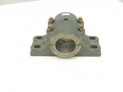 Link Belt 21355 BABB Unit 3-7/16" Babbitted Plain Sleeve Bearing 4 Bolt Cap
