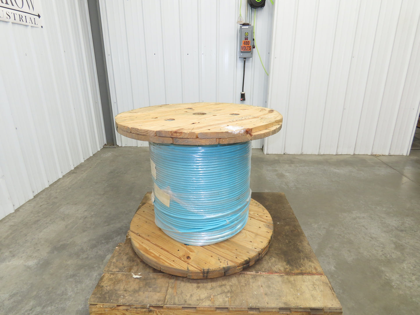 Corning 6-Fiber Optic MIC Tight-Buffered Interlocking Armored Plenum Cable 1600'