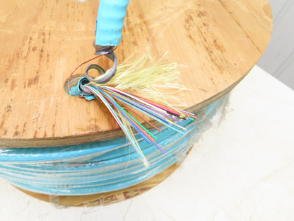 Corning 24-Fiber Optic MIC Tight-Buffered Interlocking Armored Plenum Cable 900'