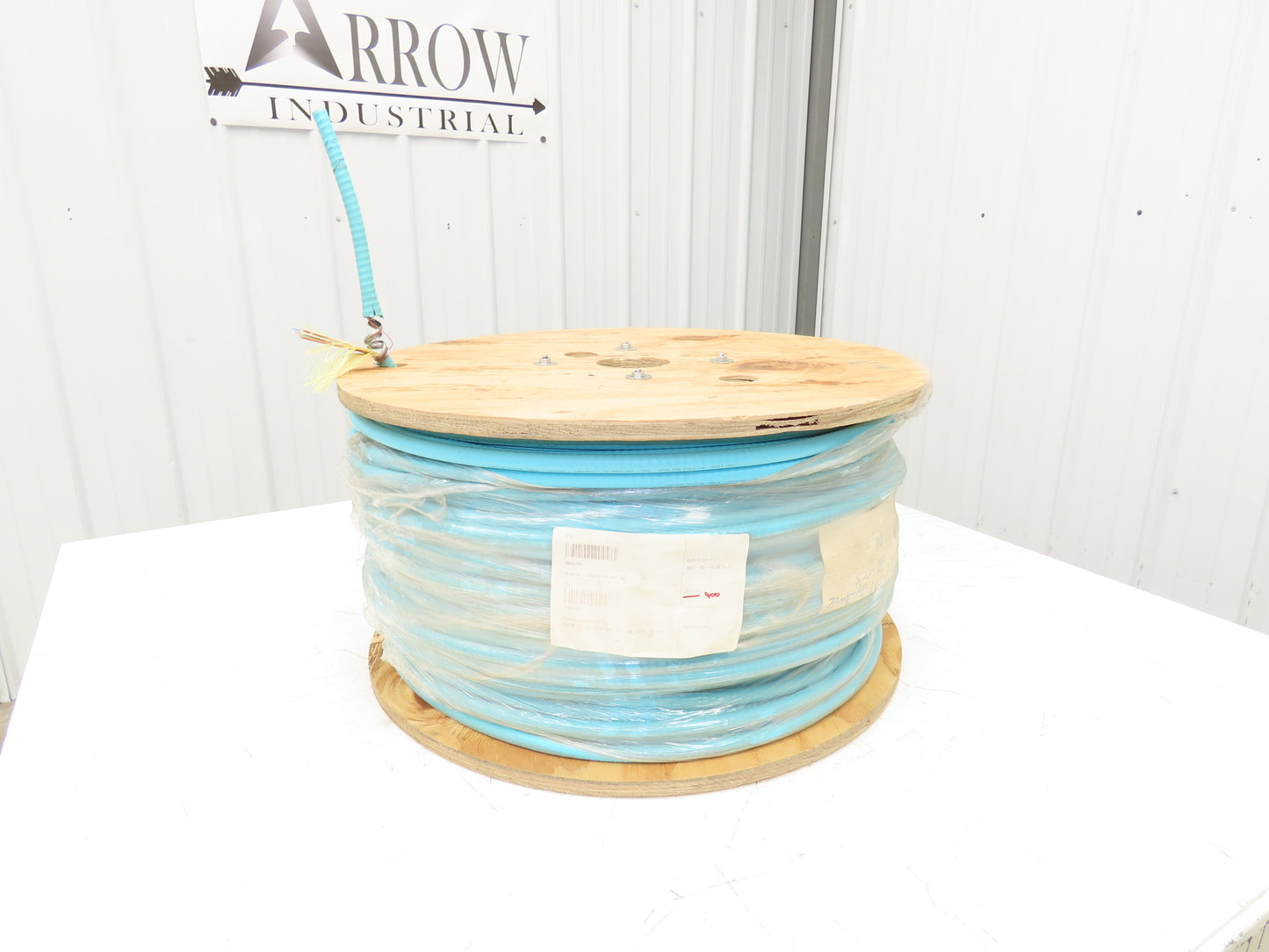 Corning 24-Fiber Optic MIC Tight-Buffered Interlocking Armored Plenum Cable 900'