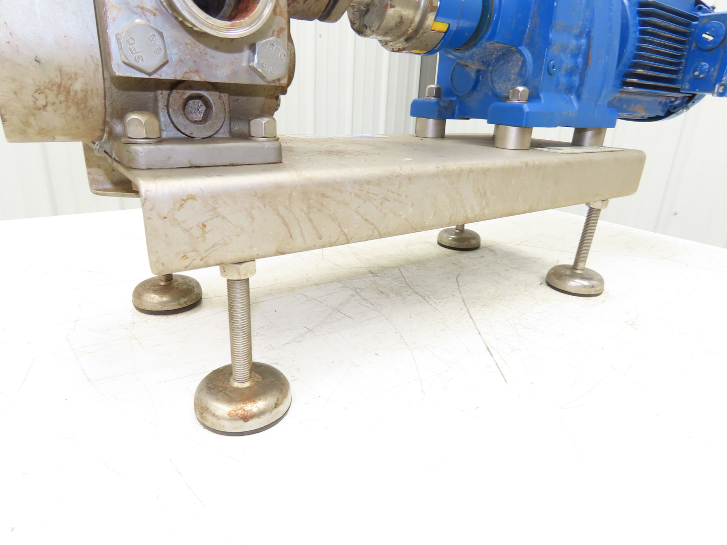 BSA ZE90/02-050-R/SL Sanitary Food Process Gear Pump 2" Tri-Clamp 2.2kw 460V 3PH