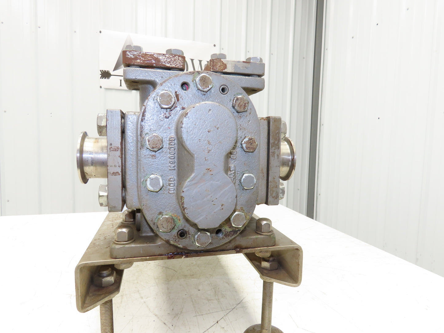 BSA ZE90/02-050-R/SL Sanitary Food Process Gear Pump 2" Tri-Clamp 2.2kw 460V 3PH