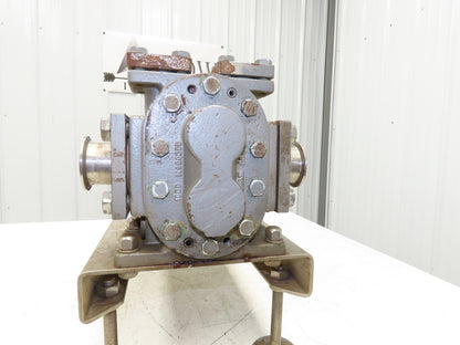 BSA ZE90/02-050-R/SL Sanitary Food Process Gear Pump 2" Tri-Clamp 2.2kw 460V 3PH