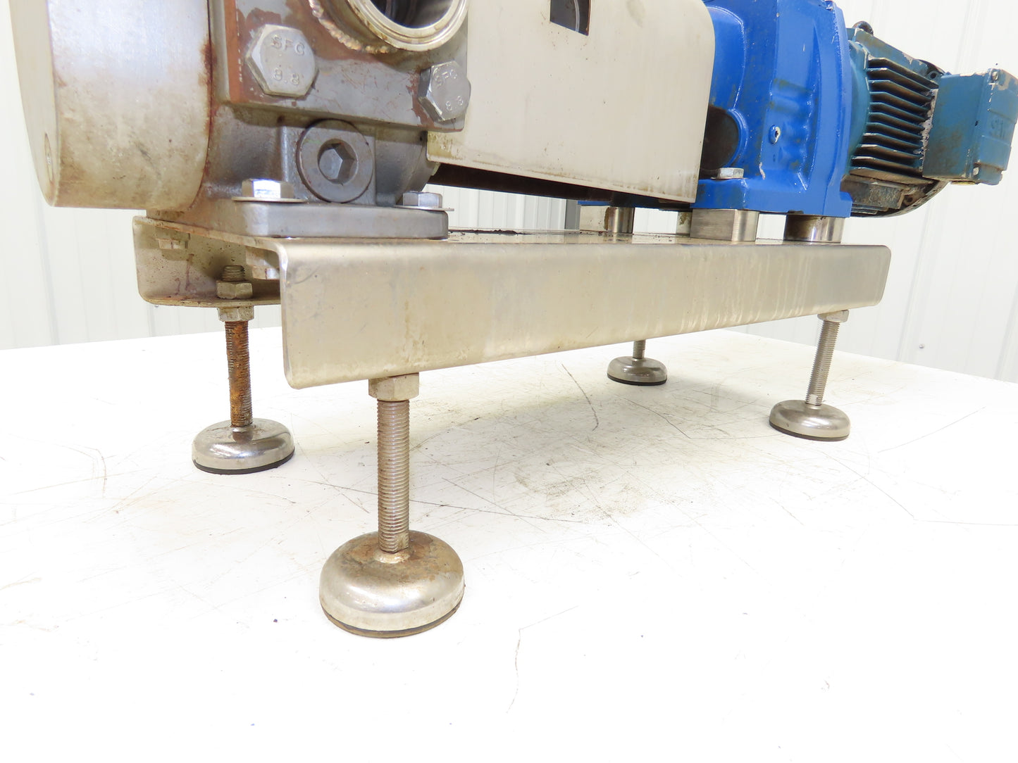 BSA ZE90/02-050-R/SL Sanitary Food Process Gear Pump 2" Tri-Clamp 2.2kw 460V 3PH