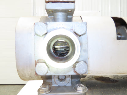 BSA ZE90/02-050-R/SL Sanitary Food Process Gear Pump 2" Tri-Clamp 2.2kw 460V 3PH