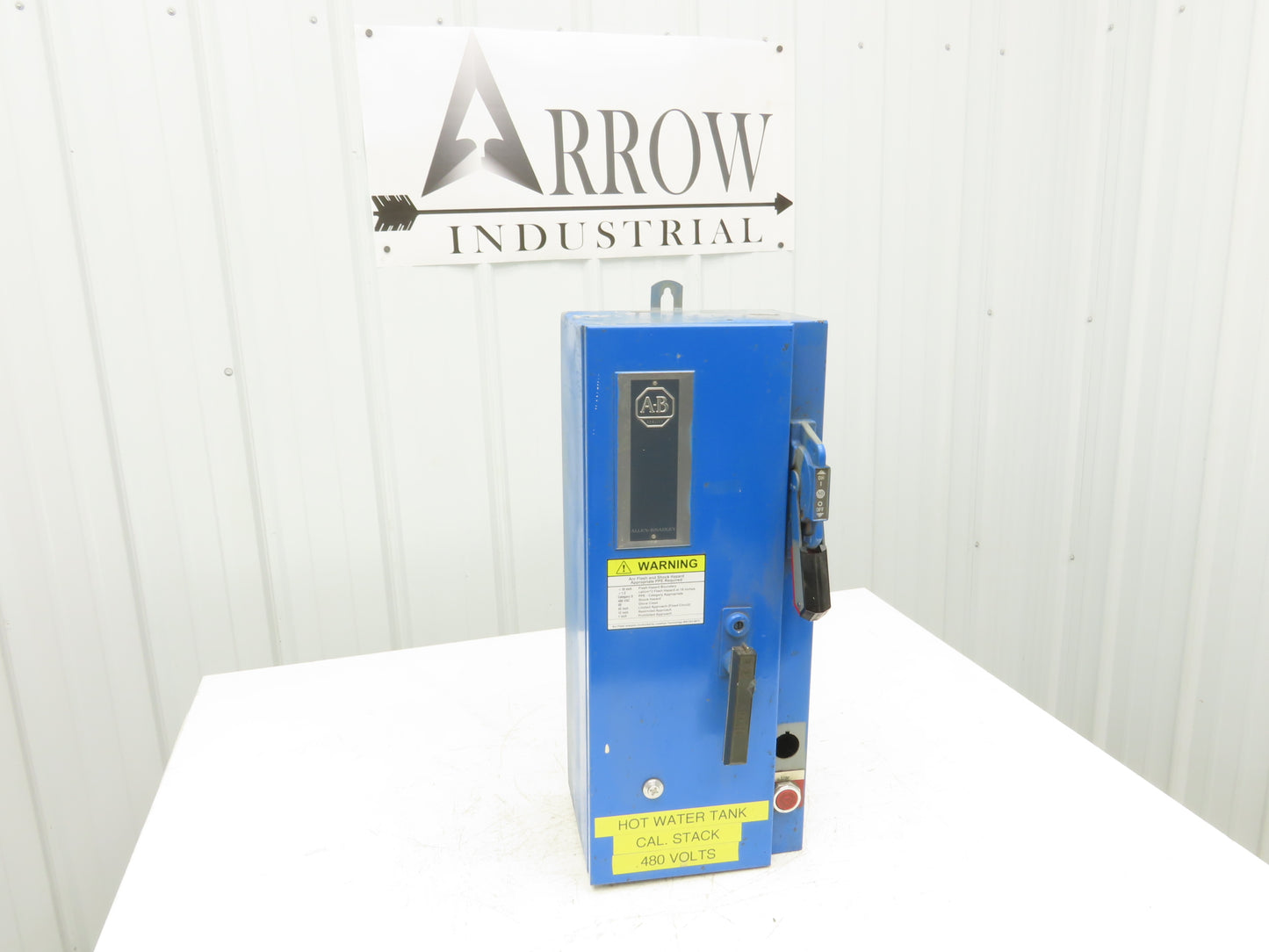 Allen-Bradley 512-BJB-6P-24R Combination Starter Fusible 600V 3PH 10HP