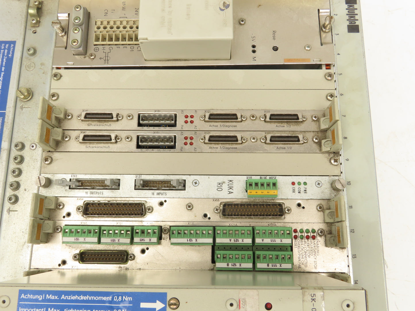KUKA KRC 32 Robot Controller Servo Drive Pack Robotics Control Module