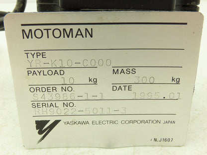 Yaskawa SGMP-02AWYR12 AC Servo Motor 0.2kW 3000rpm 200v 2.0A
