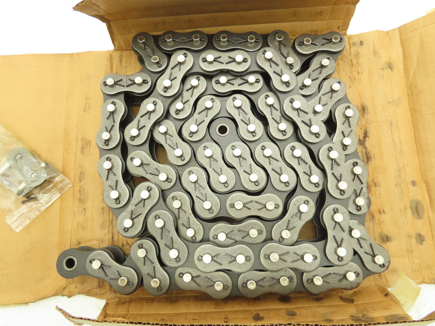RSD100A #100 Roller Chain 1.25" Pitch 9-1/2' Length (92 Links)