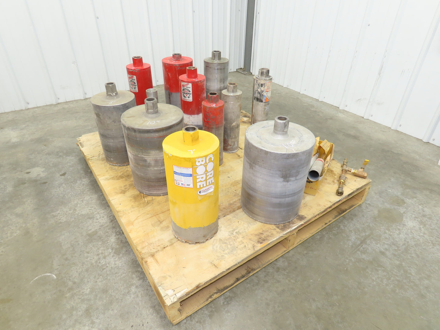 Milwaukee Vac-U-Rig Dymodrill 4096 Coring Motor 2" to 10" Core Bore Stand Set