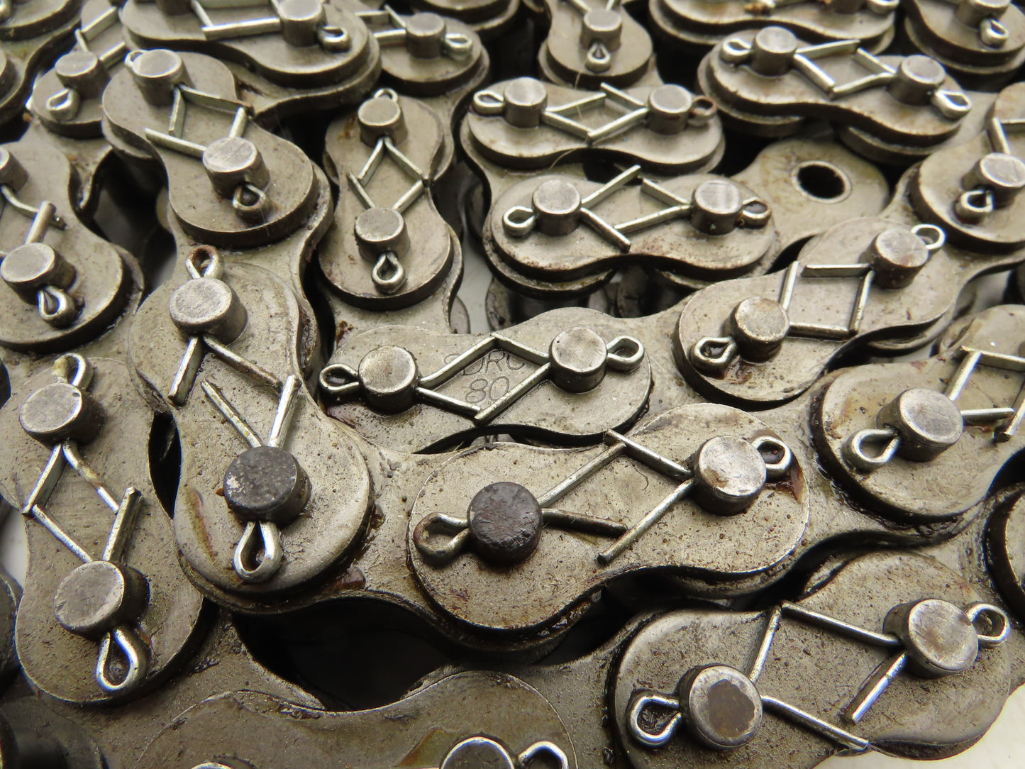 SDRC SDRC 80 # 80 Roller Chain 10 Ft Length w Connecting Links Cotter Pin