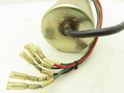 Yaskawa USASEM-02YRW11 AC Servo Motor 154W 3000rpm W/Encoder