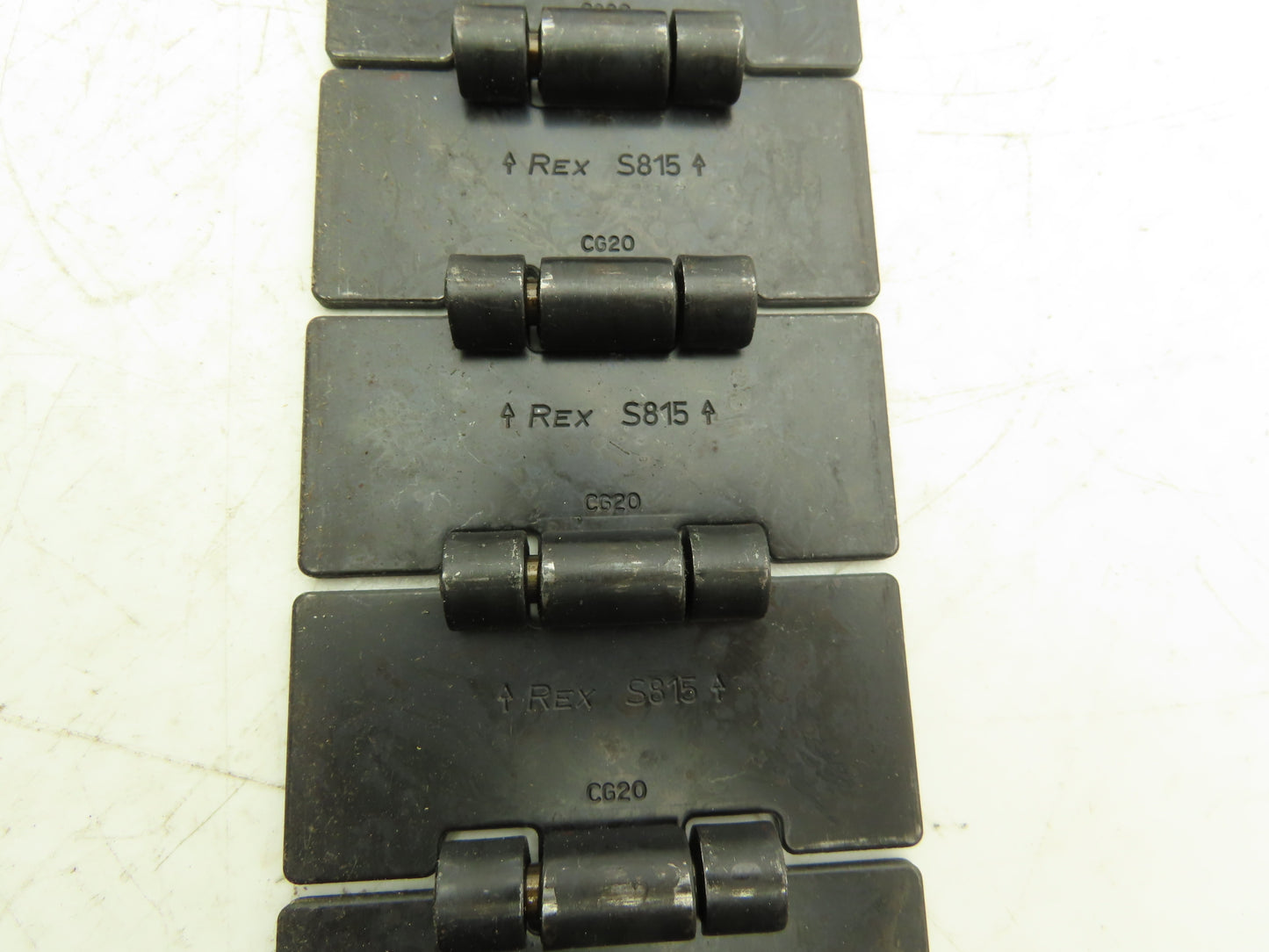 Rexnord S815-3.25IN Table Top Chain 3.25" Wide x10'(3.048 M) Length Carbon Steel