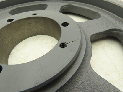 Woods 3V1063 V-Belt Pulley 3V Belt Section 3 Groove 10.6" OD Bushed SK Bushing