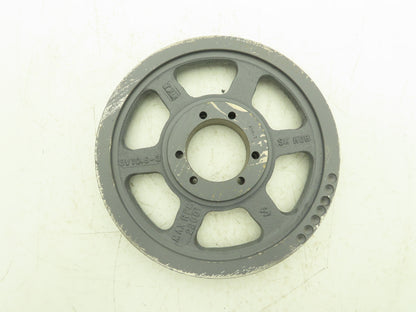 Woods 3V1063 V-Belt Pulley 3V Belt Section 3 Groove 10.6" OD Bushed SK Bushing